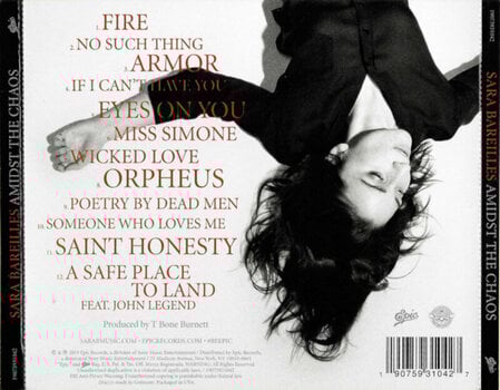 Muzički CD Sara Bareilles - Amidst The Chaos (CD) - 3