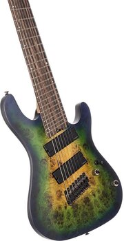 Guitares Multiscales Cort KX 508MS II Mariana Blue Burst Guitares Multiscales - 4