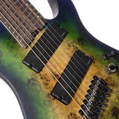 Guitares Multiscales Cort KX 508MS II Mariana Blue Burst Guitares Multiscales - 4
