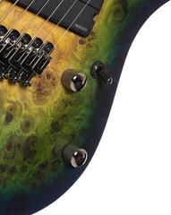Guitares Multiscales Cort KX 508MS II Mariana Blue Burst Guitares Multiscales - 6
