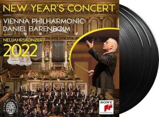 Vinyl Record Daniel Barenboim & Wiener Philharmoniker - Neujahrskonzert 2022 / New Year's Concert 2022 (3 LP) - 1