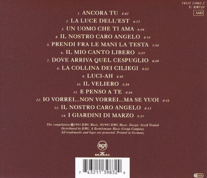 Hudobné CD Lucio Battisti - Ancora Tu - Greatest Hits (Reissue) (CD) - 3