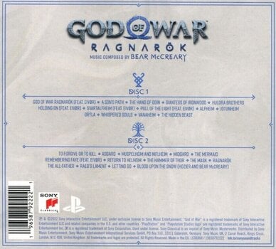 Muusika CD Bear McCreary - God of War Ragnarök (Original Soundtrack) (2 CD) - 2