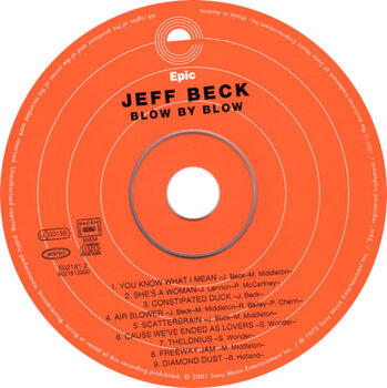 Musik-CD Jeff Beck - Blow By Blow (Reissue) (Remastered) (CD) - 2