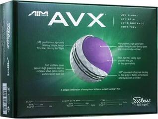 Golf Balls Titleist AVX White Full Wrap Golf Balls - 4