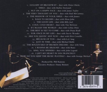 Glasbene CD Tony Bennett - Duets An American Classic (CD) - 3