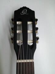 Classical Guitar with Preamp Ortega RCE125SN 4/4 Black Classical Guitar with Preamp (Pre-owned) - 2