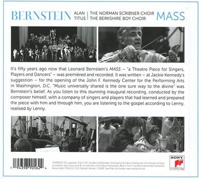 CD musique Leonard Bernstein - Mass (Reissue) (Remastered) (2 CD) - 3