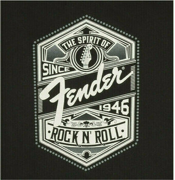 Mikina Fender Mikina Spirit of Rock 'N' Roll Černá 2XL - 3