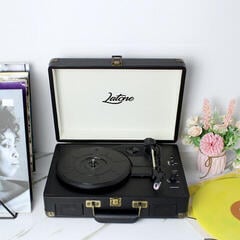 Portable turntable
 Latone RetroCase Black Portable turntable - 4