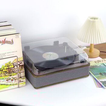 Portable turntable
 Latone Melody Cover Walnut Portable turntable - 8