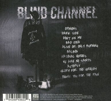 CD muzica Blind Channel - Lifestyles of the Sick & Dangerous (CD) - 3