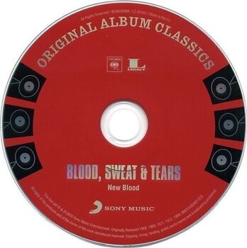 Musiikki-CD Blood, Sweat & Tears - Original Album Classics (Reissue) (5 CD) - 6