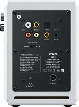 Hi-Fi Regálový reproduktor
 FiiO SA1 Hi-Fi Regálový reproduktor White 2 ks - 5