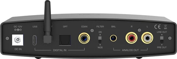 Hi-Fi Wzmacniacz słuchawkowy Shanling EH2 Hi-Fi Wzmacniacz słuchawkowy Black - 5