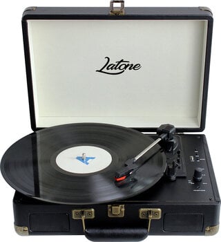 Placă turnantă portabil Latone RetroCase Black Placă turnantă portabil - 4