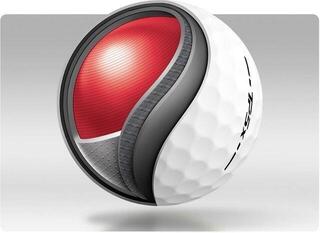 Golf Balls TaylorMade TP5x White 3+1 Box Golf Balls - 4