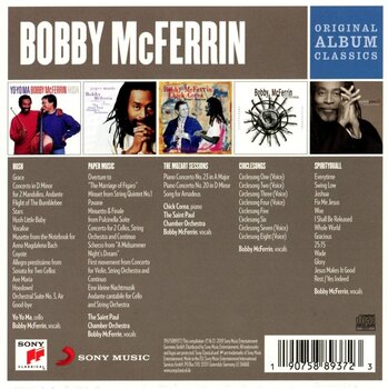 CD musique Bobby McFerrin - Original Album Classics (5 CD) - 3