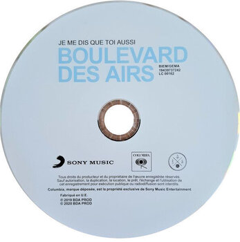 Muzički CD Boulevard Des Airs - Je Me Dis Que Toi Aussi (Deluxe Edition) (Reissue) (CD) - 2