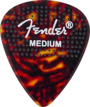 Pick Fender 351 Dotted Celluloid Picks 12-Pack Medium Pick - 11