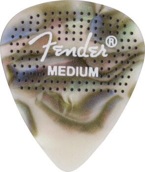 Pick Fender 351 Dotted Celluloid Picks 12-Pack Medium Pick - 14