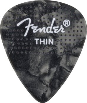 Pick Fender 351 Dotted Celluloid Picks 12-Pack Thin Pick - 12