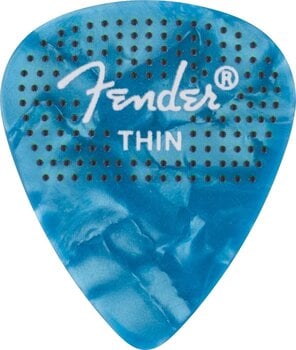 Pick Fender 351 Dotted Celluloid Picks 12-Pack Thin Pick - 13