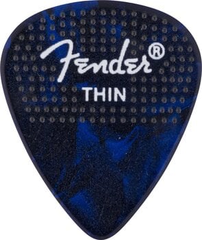 Pick Fender 351 Dotted Celluloid Picks 12-Pack Thin Pick - 14