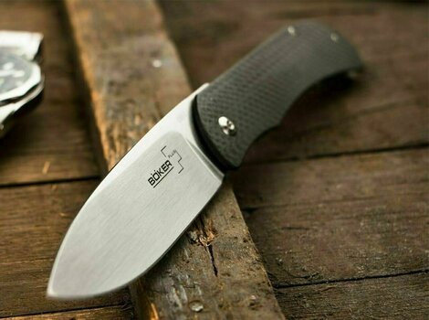 Hunting Folding Knife Boker Plus Exskelibur I Framelock Carbon Hunting Folding Knife - 5
