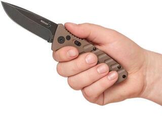 Automatic Knife Boker Plus Strike Coyote Spearpoint Automatic Knife - 1