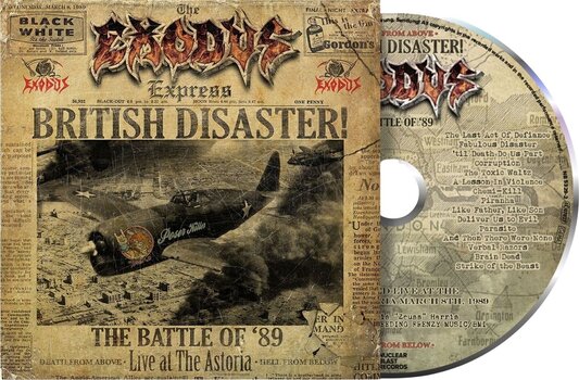 Musik-CD Exodus - British Disaster: The Battle of '89 (CD) - 2