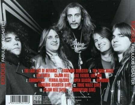 Musik-CD Exodus - Fabulous Disaster (Reissue) (CD) - 3
