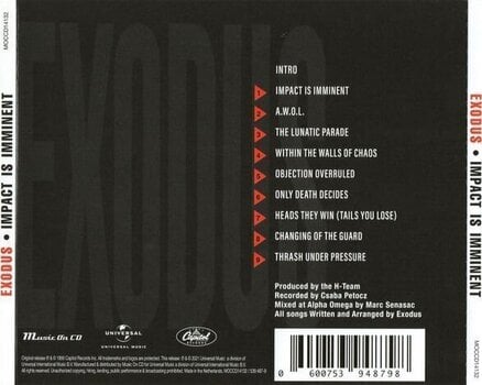 Musik-CD Exodus - Impact is Imminent (CD) - 3