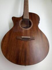electro-acoustic guitar Ibanez AE295L-LGS Natural electro-acoustic guitar (Pre-owned) - 1