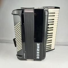 Accordeon met toetsenbord Hohner Bravo III 96 Accordeon met toetsenbord Black (Zo goed als nieuw) - 1