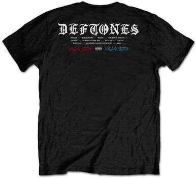 T-shirt Deftones Static Skull Black XL T-shirt - 2