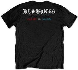 Риза Deftones Static Skull Unisex Тениска с къс ръкав/Black/Къси - 1