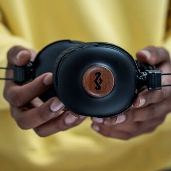 Wireless On-ear headphones House of Marley Positive Vibration Frequency Signature Black Wireless On-ear headphones - 8