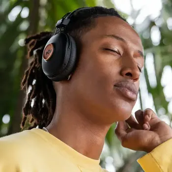 Wireless On-ear headphones House of Marley Positive Vibration Frequency Signature Black Wireless On-ear headphones - 9