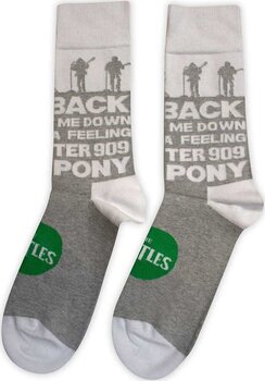 Socken The Beatles Socken Rooftop Silhouettes & Apple Grey 40-45 - 2