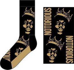 Socks Notorious B.I.G. Socks Gold Crown Black & Gold 40-45 - 2