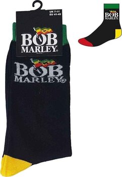 Ponožky Bob Marley Ponožky Logo Black 40-45 - 2