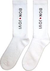 Чорапи Bon Jovi Чорапи Heart White 40-45 - 1
