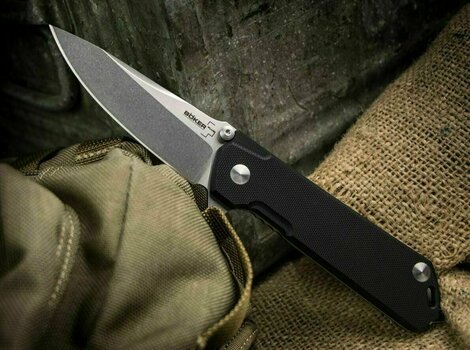 Tactical Folding Knife Boker Plus Kihon G10 Black Tactical Folding Knife - 2