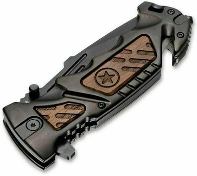 Tactical Folding Knife Boker Plus AK-14 Black/Brown Tactical Folding Knife - 4