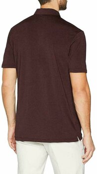 Camiseta polo Nike Dry Heather Textured Mens Polo Shirt Burgundy Crush XL - 2