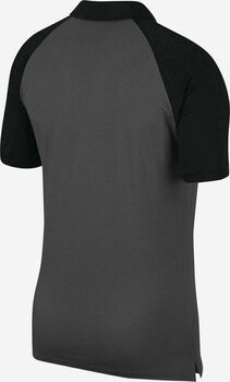 Polo košeľa Nike Dry Raglan Pánska Polo Košeľa Gunsmoke/Black/Heather/Black M - 2