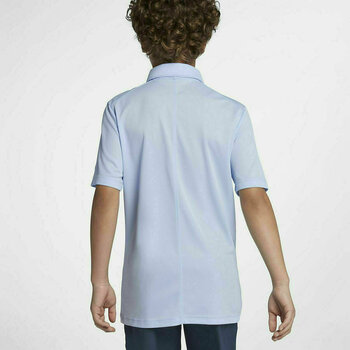 Polo trøje Nike Dry Graphic Boys Polo Shirt Royal Tint/Royal Tint M - 2