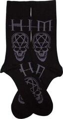Socks HIM Socks Heartagram Skull Black 40-45 - 1