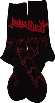 Socken Judas Priest Socken Trident Pattern Black 40-45 - 2